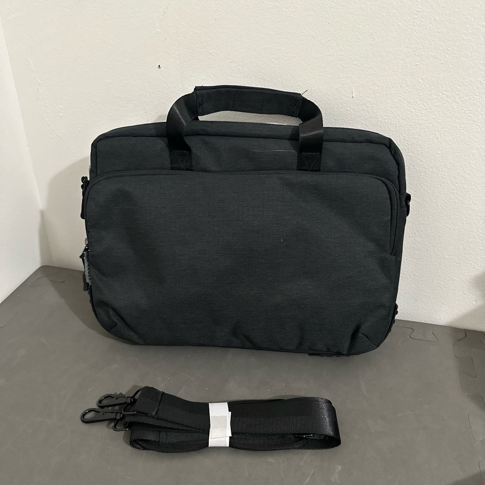 Max Case Laptop Bag Briefcase Shoulder Bag Water Repellent Dark Gray